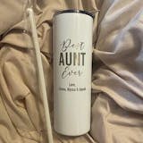 SassyCups Engraved Best Aunt Ever Stainless Steel Insulated