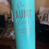 SassyCups Engraved Best Aunt Ever Stainless Steel Insulated