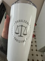 Personalized Attorney Gift Custom Engraved Vacuum Sealed Tumbler (Multiple  Colors) - Northwest Gifts