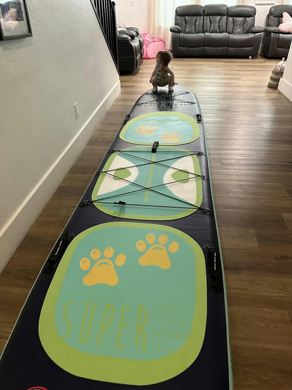 Aqua Marina Super Trip Tandem 14' Inflatable Paddle Board iSUP