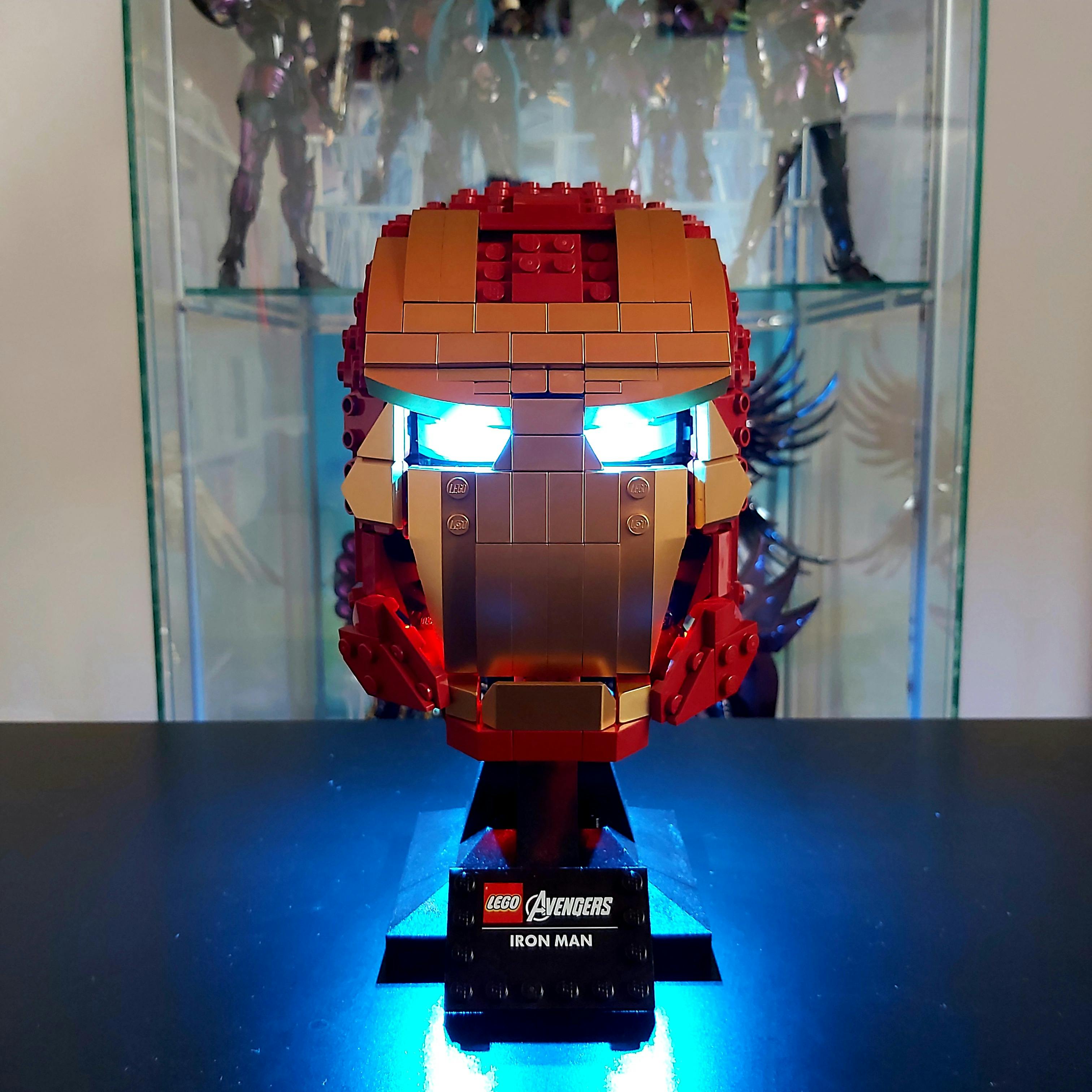 Light Kit For Iron Man Helmet 76165