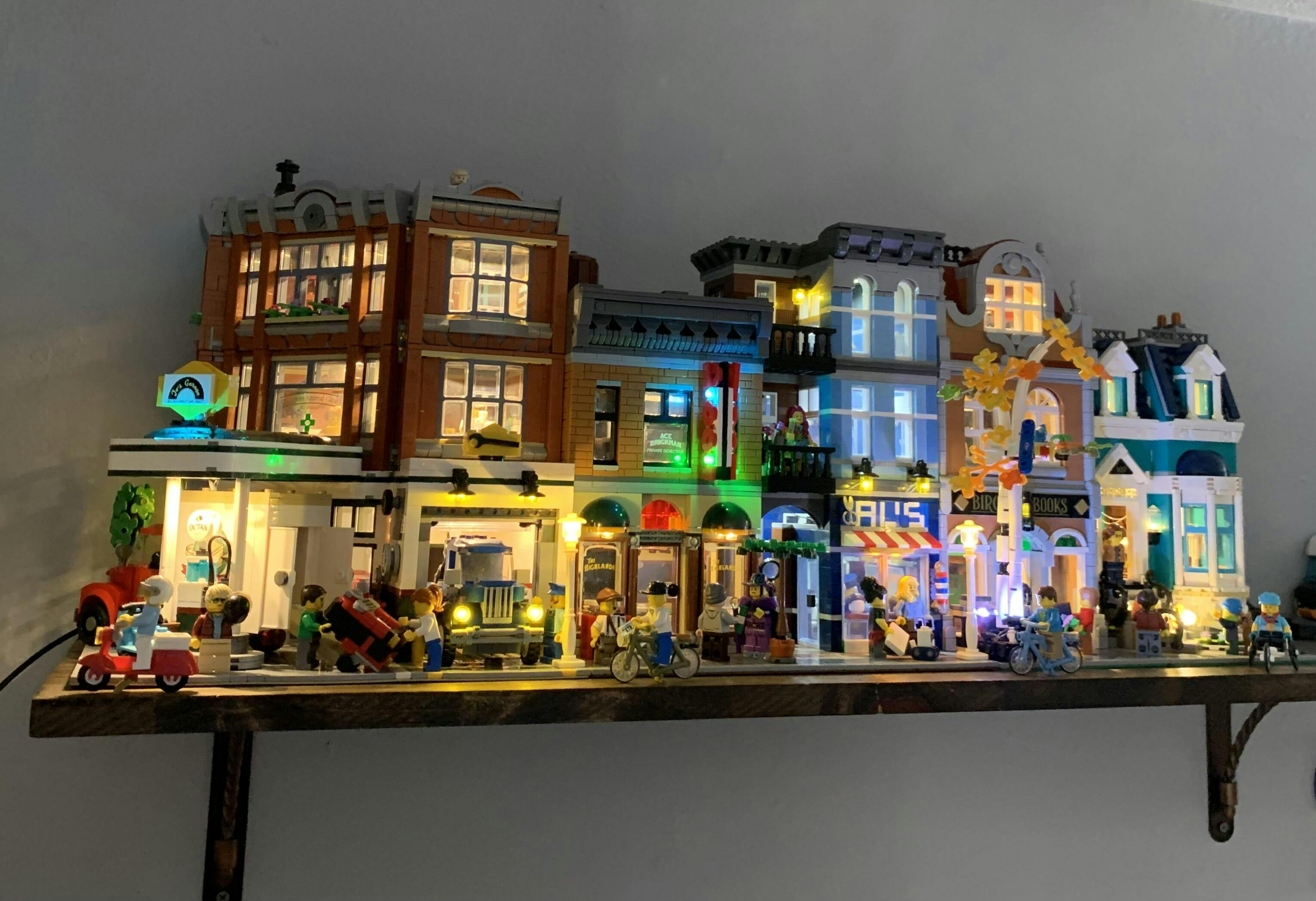 Remote Light Kit For Bookshop 10270-Lightailing