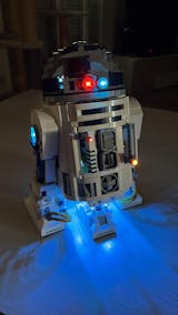 Led-beleuchtung kit für 75308 kompatibel mit roboter R2-D2 baustein ziegel  (nur licht kein modell)