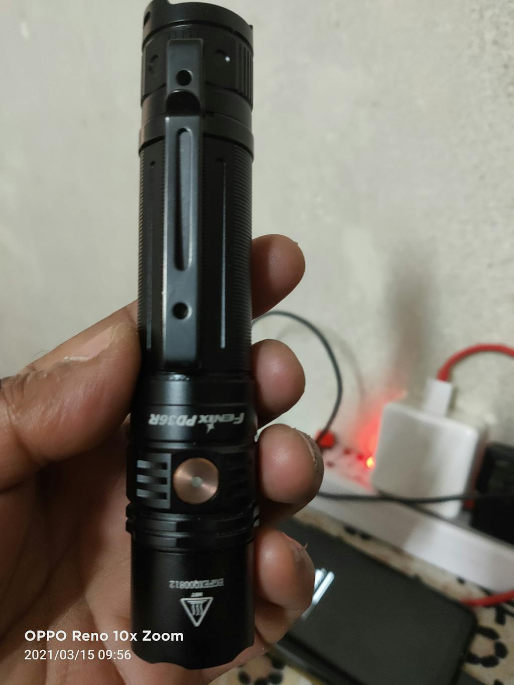 Fenix PD36R 1600 Lumen Extremely Powerful Long Duration LED Flashlight