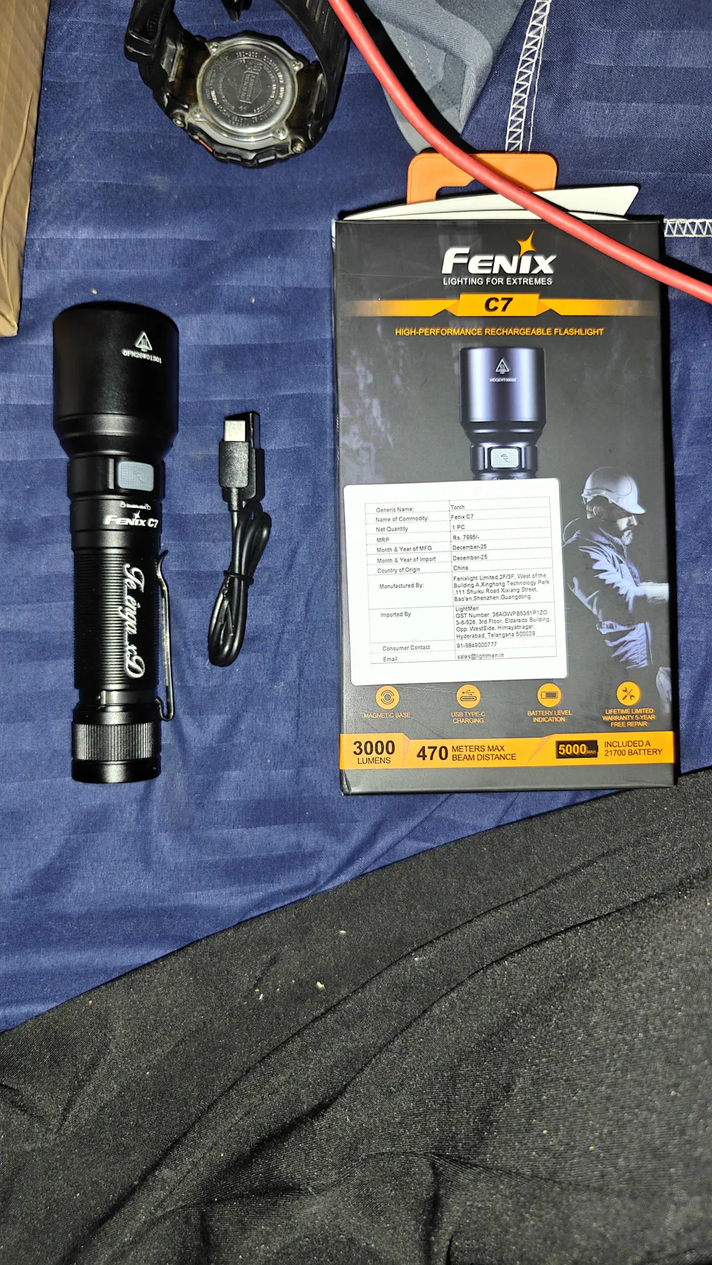 Fenix C7 Torch Light
