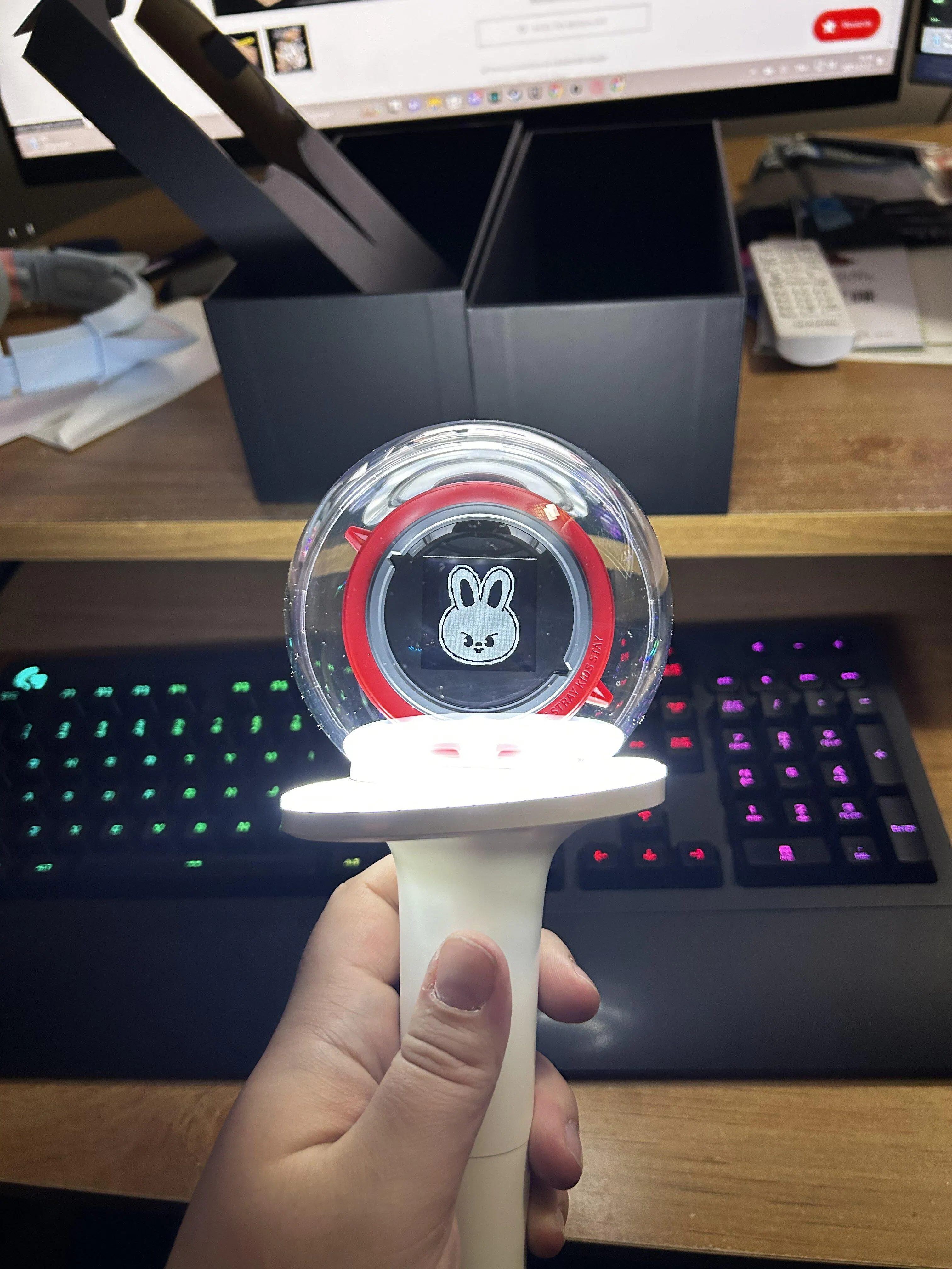 STRAY KIDS OFFICIAL LIGHTSTICK VER. 2 LightUpK