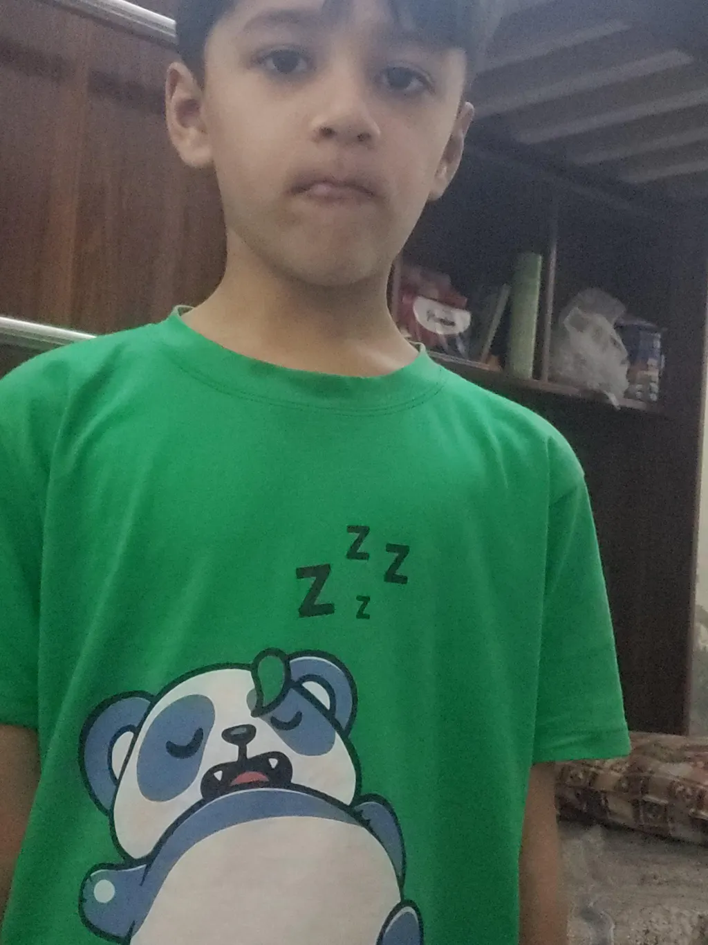 Red Snoppy Print Summer Coord Set (2-Piece)