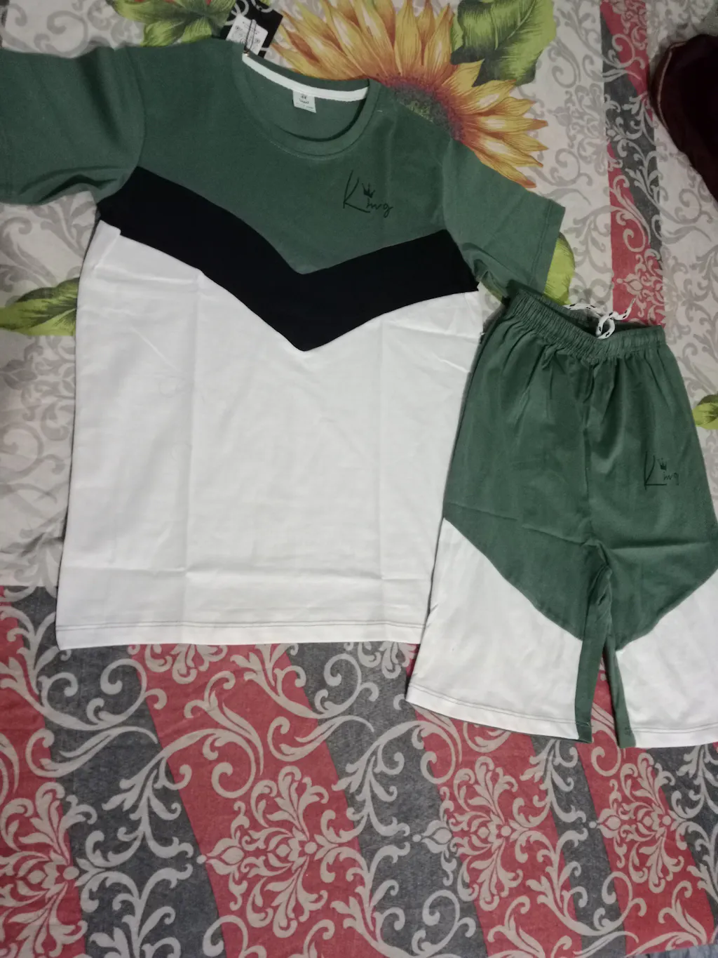 Yellow Check 2 Piece Summer Coord Set for Boys (1 - 12 Years)