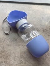 Purple Cloud Portable Pet Water & Food Travel Bottle 350ml