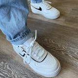 Nike Air Force 1 Shadow White Black Custom – Lilaccustom