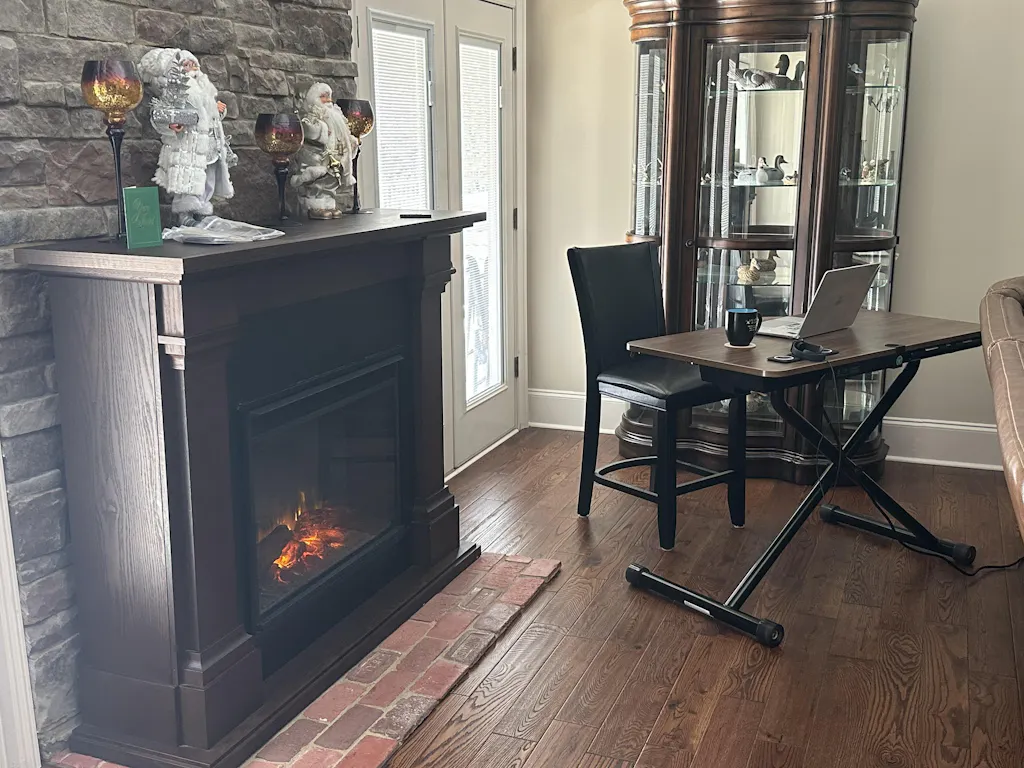 Lillipad Electric Floor to Stand Desk — Fully Assembled