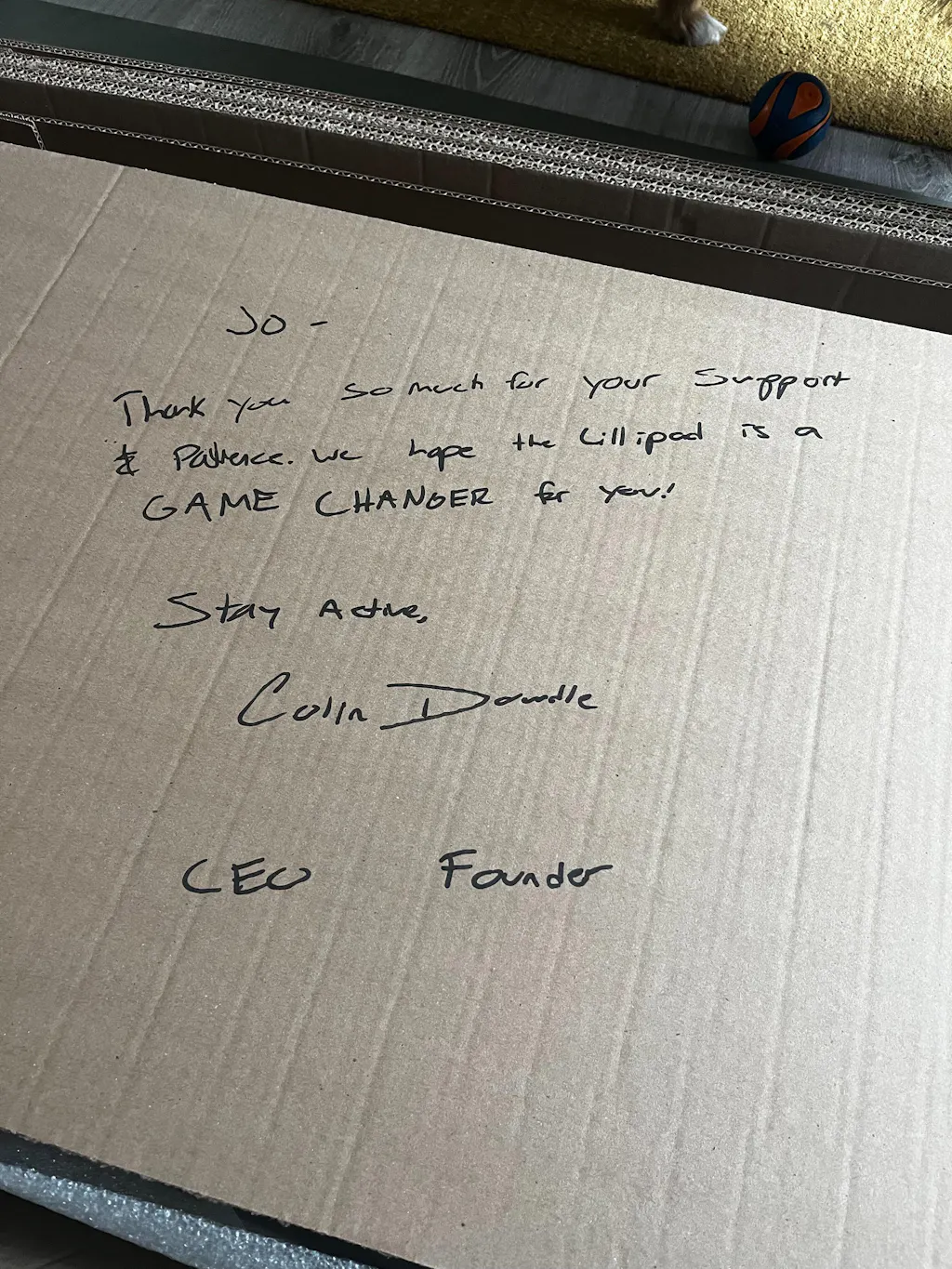 Lillipad Electric Floor to Stand Desk — Fully Assembled