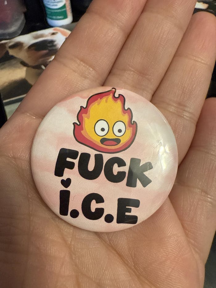 FUCK ICE 1.75" button