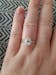 Rosa Charles & Colvard Moissanite & Diamond 18k White Gold Halo Ring
