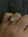 Eden Moissanite & Diamond 18k White Gold Vine Solitaire