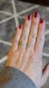 LOTTIE - 4 Prong Brilliant Round Moissanite 9K White Gold Tulip Solitaire