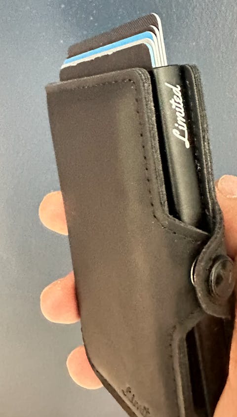 Billetera Slim Black