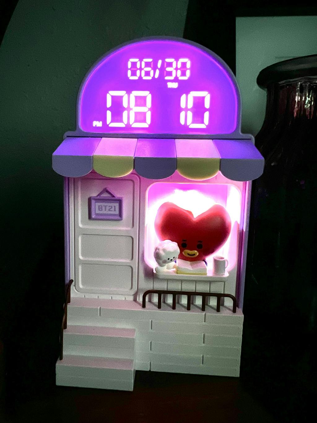 BT21 TATA BABY MLB LED Digital Desk Clock LINE FRIENDS_US