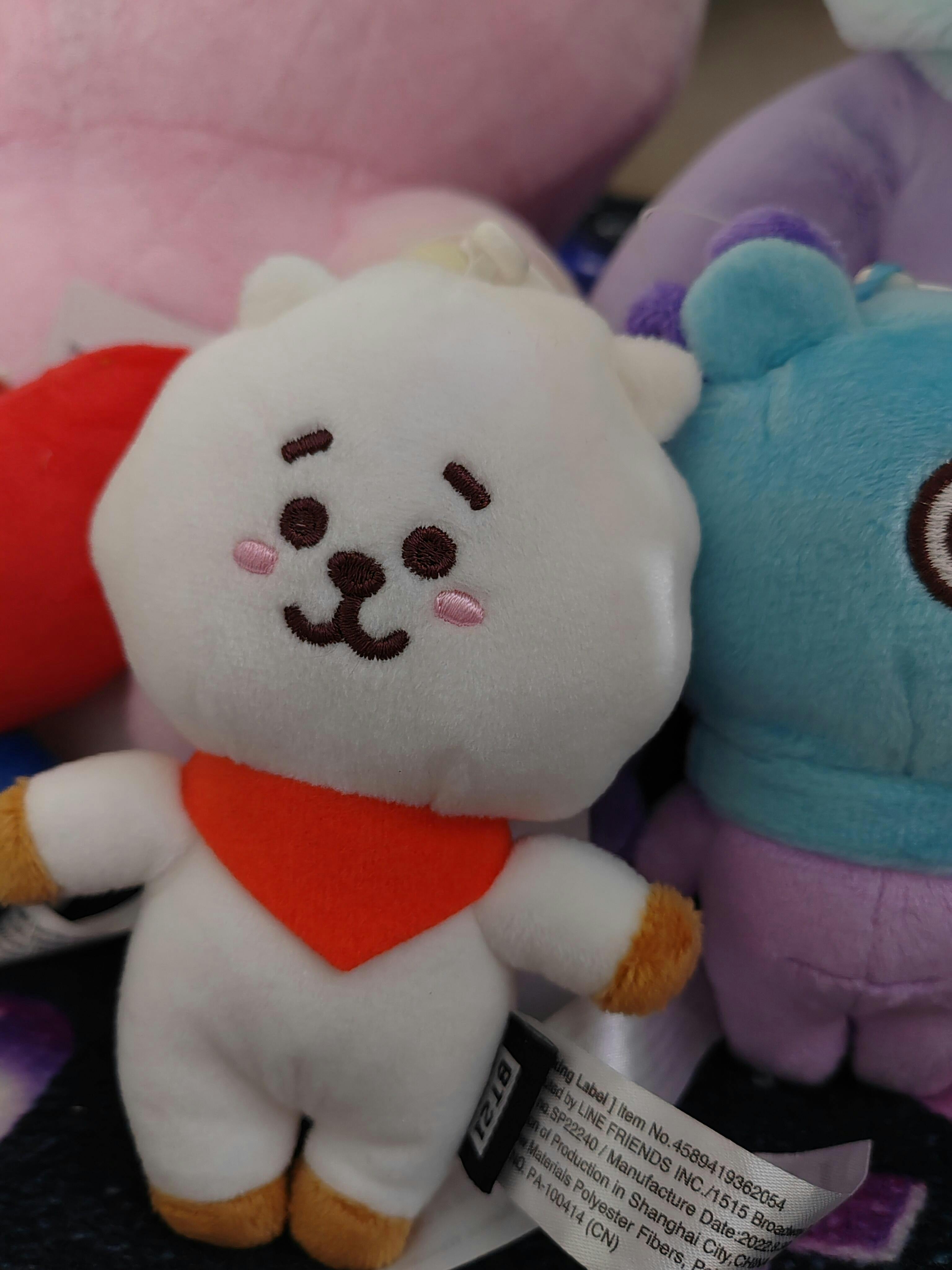 【RJ】BT21 PLUSH KEYRING BASIC MASCOTお纏め BTS BT21 Official Goods minini PLUSH KEYRING BASIC MASCOT +