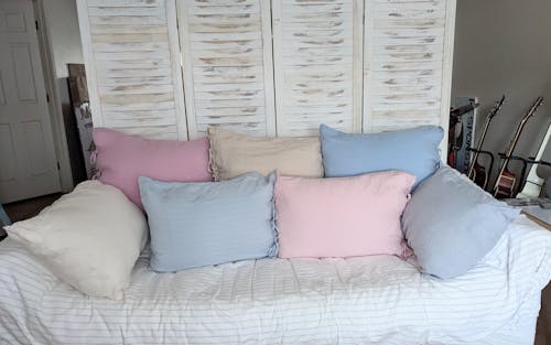 Body Pillow Cover with Ties