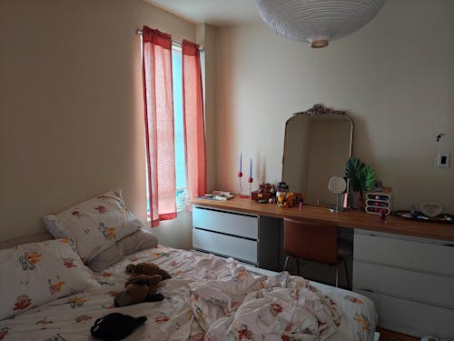 Linen Curtain with Multi Purpose Tape