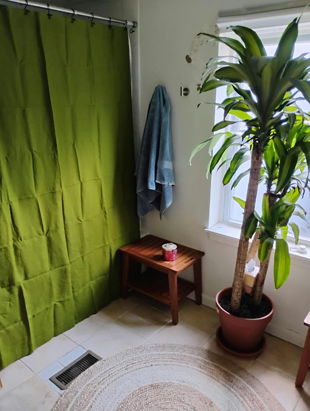 Linen Curtain with Multi Purpose Tape