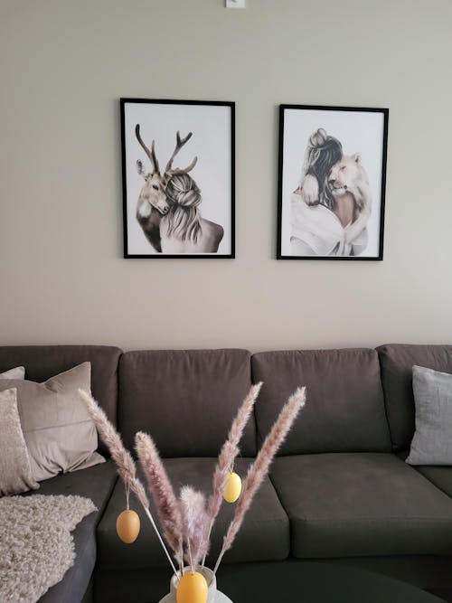 Ramme med antirefleksjon - svart