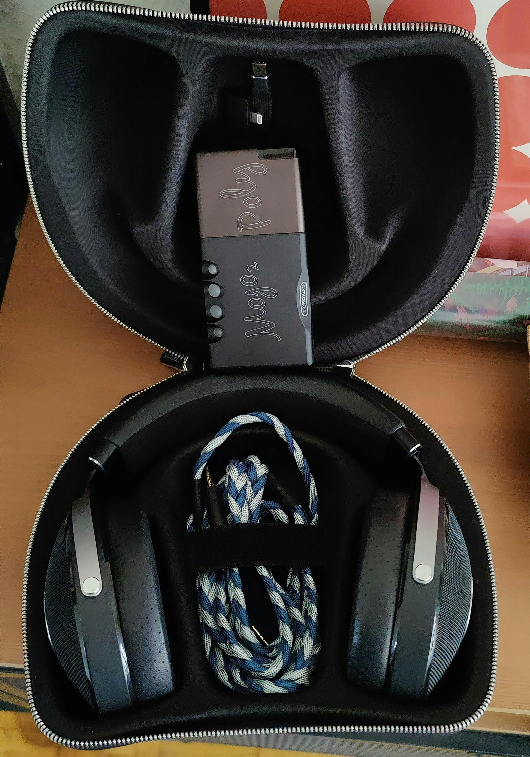 Cavo Cuffie Tripowin GranVia OFC - Doppio 3.5mm A 4.4mm TRRRS Per HE4XX, Focal ELEGIA