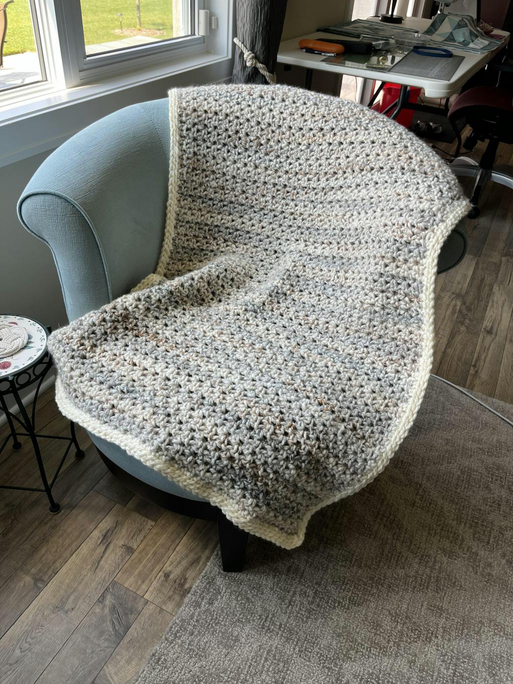 Crochet Kit Jane Throw Lion Brand Yarn