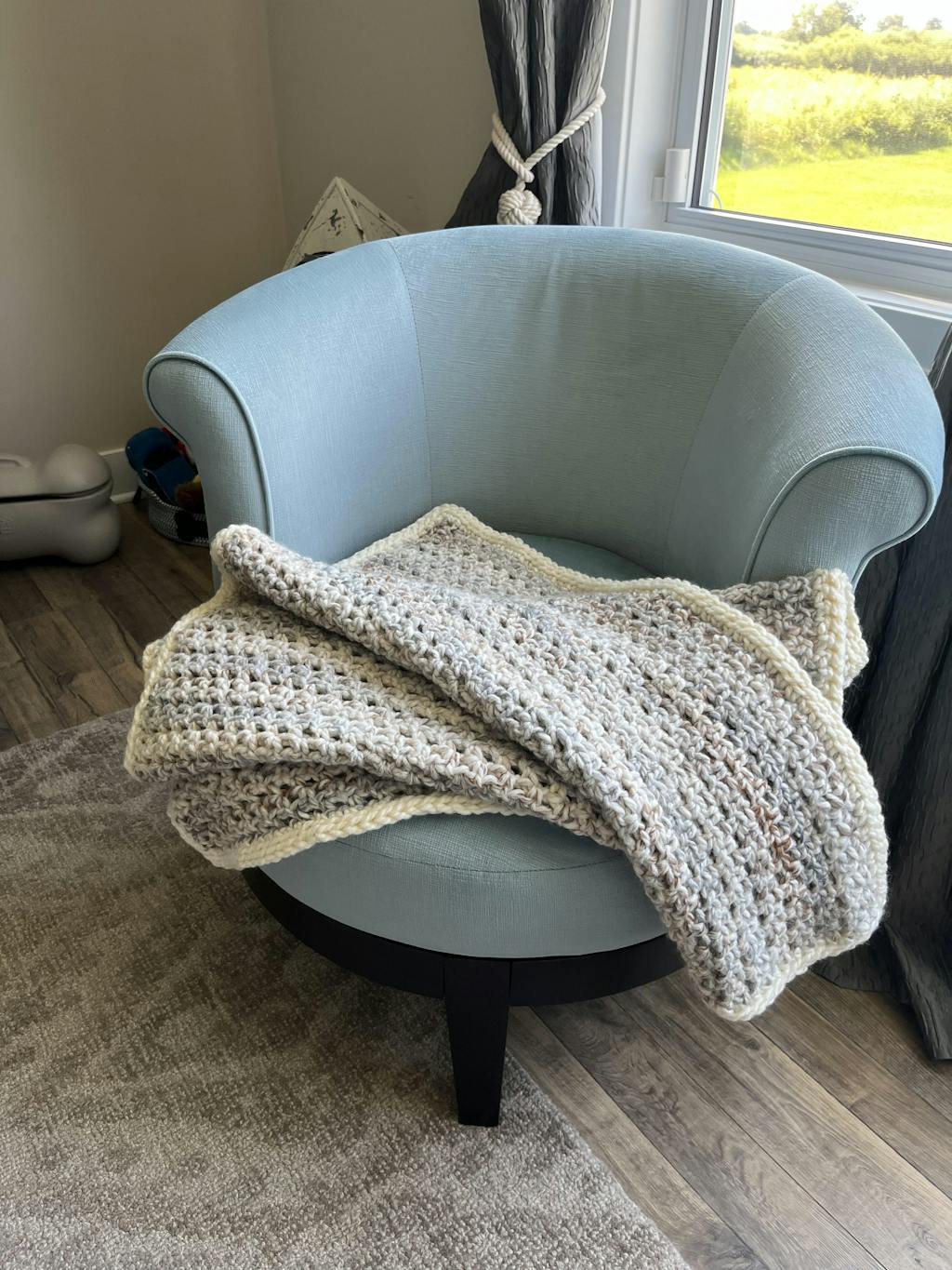 Crochet Kit Jane Throw Lion Brand Yarn