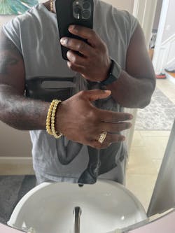 Stretch Miami Cuban Ring 10mm