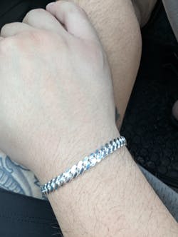 Silver Miami Cuban Link Bracelets