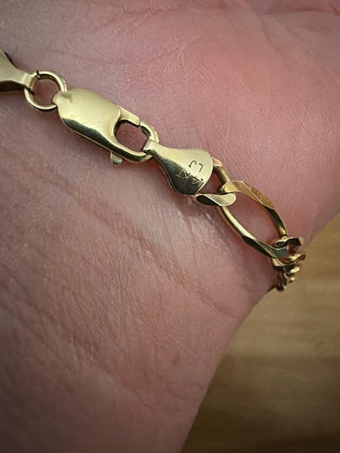Gold Figaro Bracelets