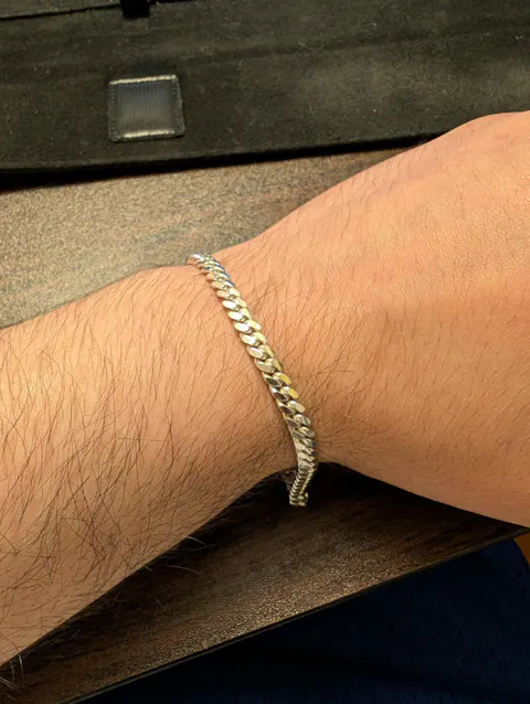 Silver Miami Cuban Link Bracelets
