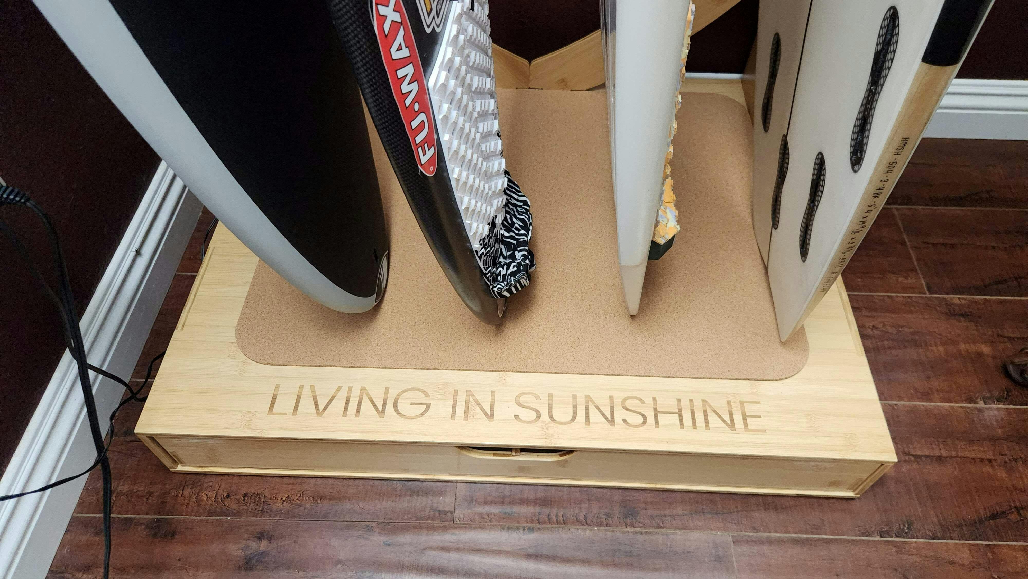 Vertical Surfboard Stand & Storage Rack | The Spirit Rack by LISS