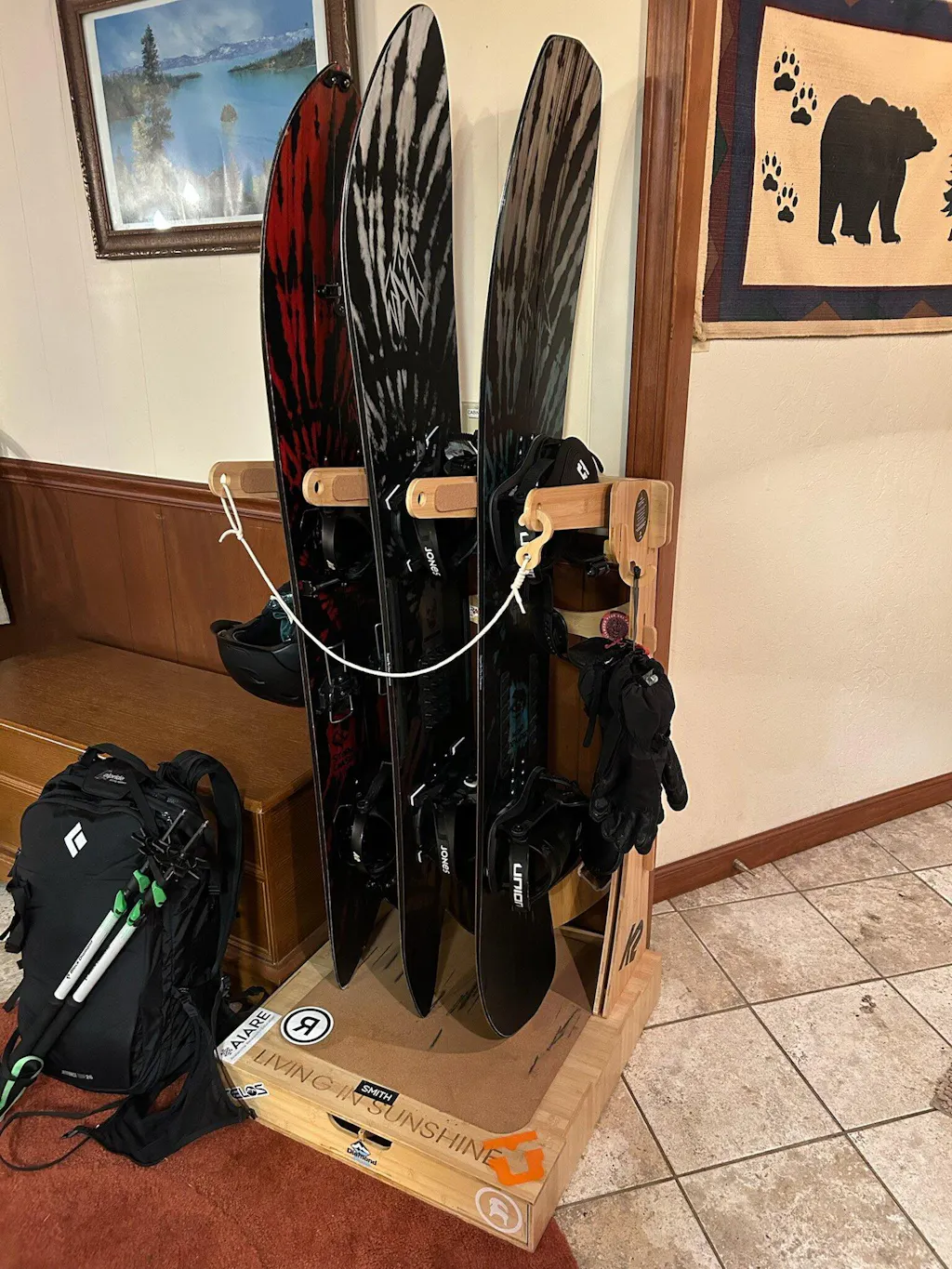Vertical Surfboard Stand & Storage Rack | The Spirit Rack by LISS