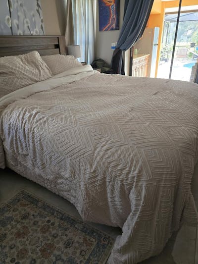 Tufted Boho Lightweight Fluffy 3 Pieces Comforter Set