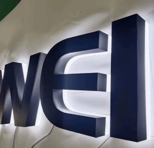 Weatherproof Outdoor Backlit Channel Letters Sign – LED Illuminated Storefront Signage