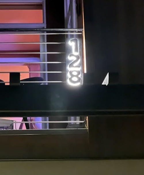 Energy-Efficient LED Address Sign - Illuminated House Numbers for Improved Curb Appeal