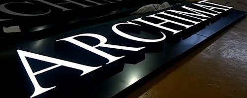 Custom Front Lit Channel Letters LED Business Signs for Storefronts Durable & Weatherproof