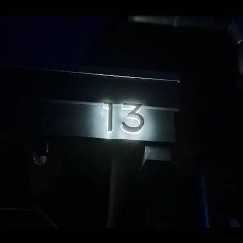 Unique Solar Powered House Numbers | Light Up Address Signs | Custom Illuminated Options