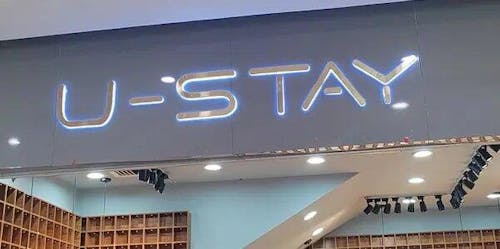 Premium Custom Backlit Office Sign – LED Illuminated Acrylic Sign for Corporate Branding & Reception