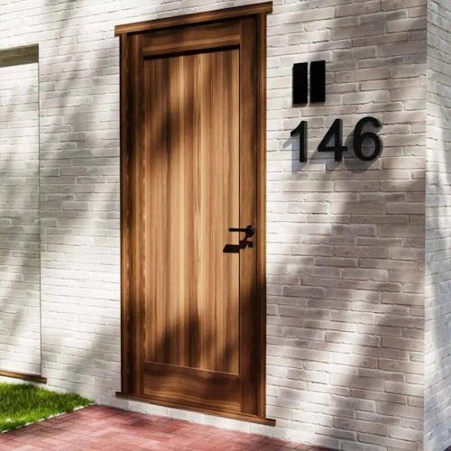 Custom Metal House Numbers for Personalized Home Address - Premium Timeless Design