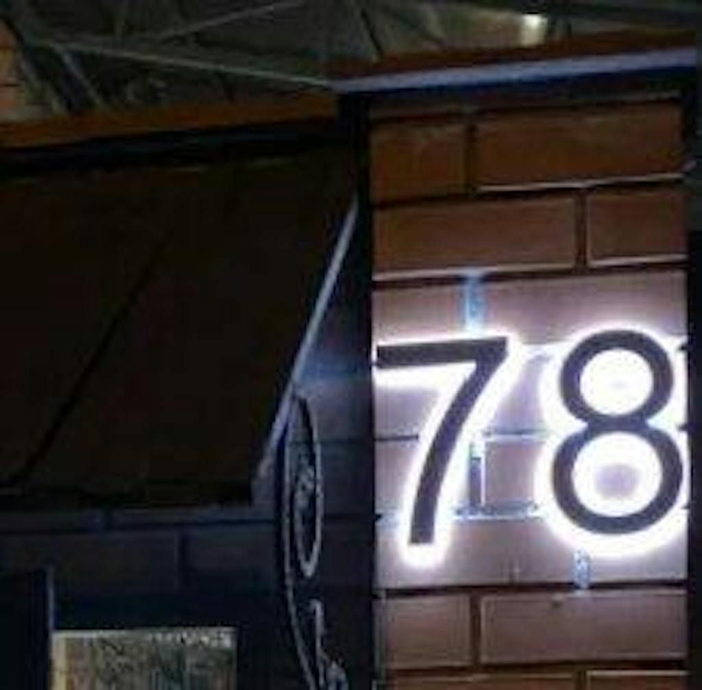 Versatile Lighted House Numbers - Freestanding or Wall Mounted - Weather-resistant Address Sign