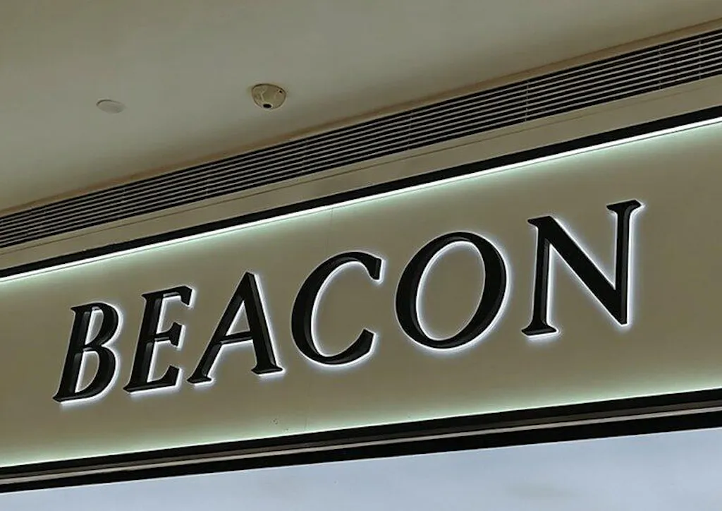 Premium Custom Backlit Office Sign – LED Illuminated Acrylic Sign for Corporate Branding & Reception