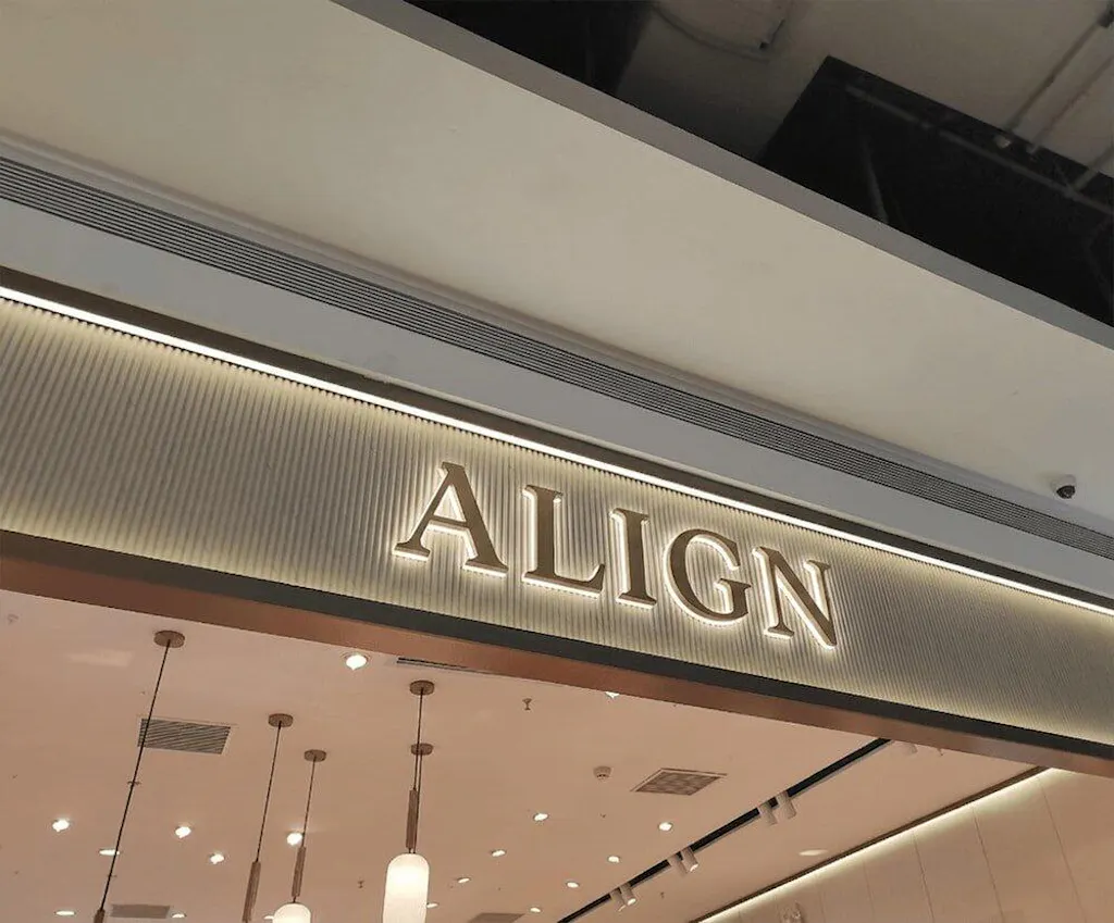 Weatherproof Outdoor Backlit Channel Letters Sign – LED Illuminated Storefront Signage