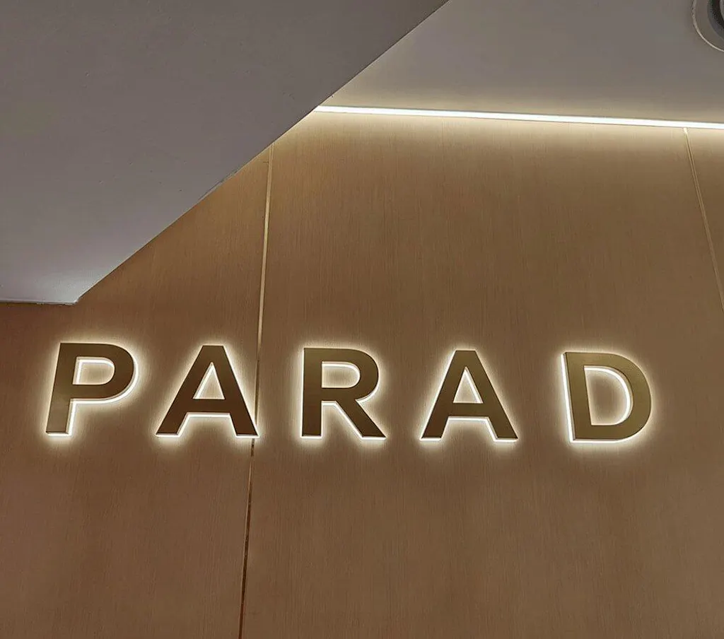 Premium Custom Backlit Office Sign – LED Illuminated Acrylic Sign for Corporate Branding & Reception