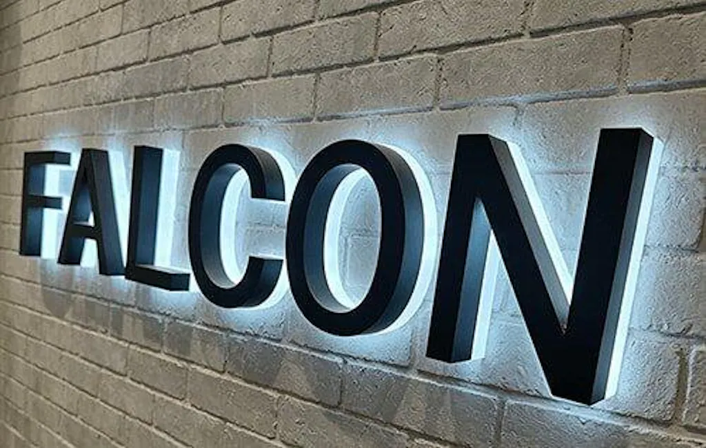 3D Backlit Metal Letters Halo Lit Office Signs Modern Illuminated Letter Signage for Businesses