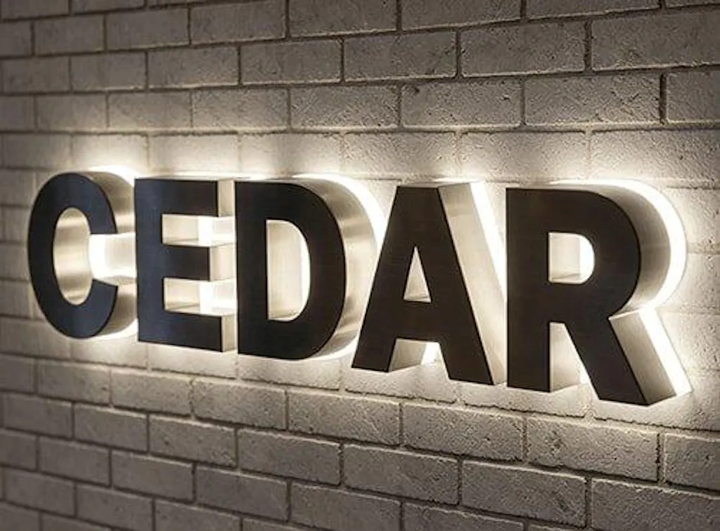 Weatherproof Outdoor Backlit Channel Letters Sign – LED Illuminated Storefront Signage