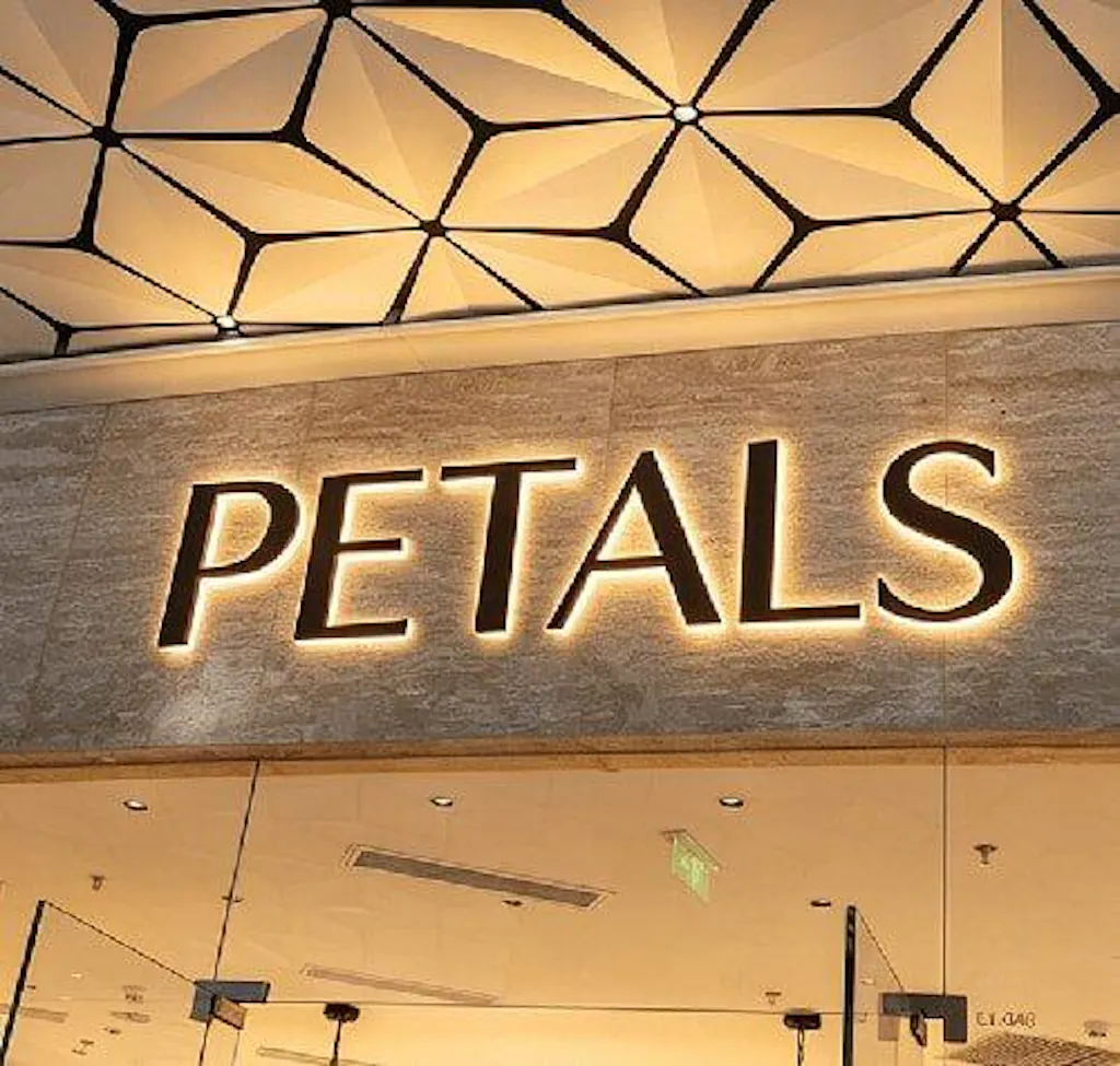Elegant Backlit Lobby Sign – Custom LED Illuminated Acrylic Sign for Hotels, Offices & Reception Areas